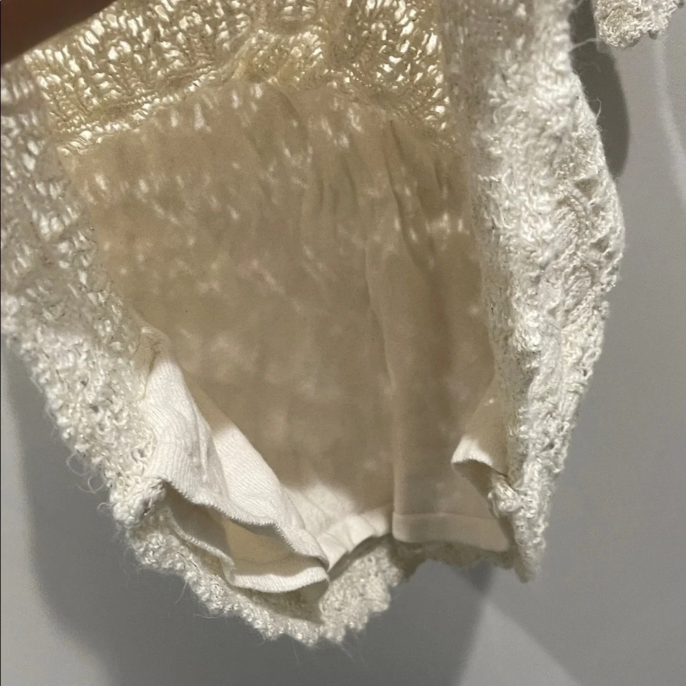 Cat & Jack Ivory Lace Sparkly 3T Dress